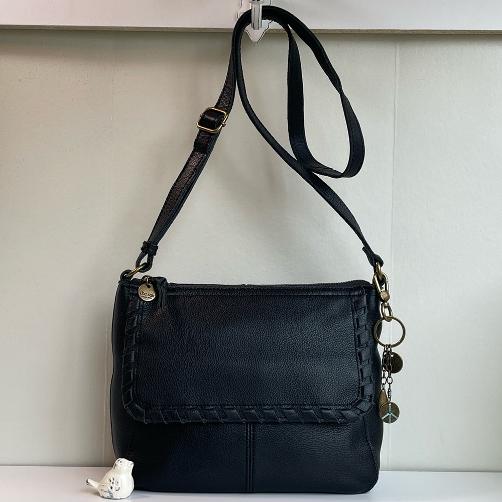 The Sak Margarita Genuine Leather Flap Crossbody
